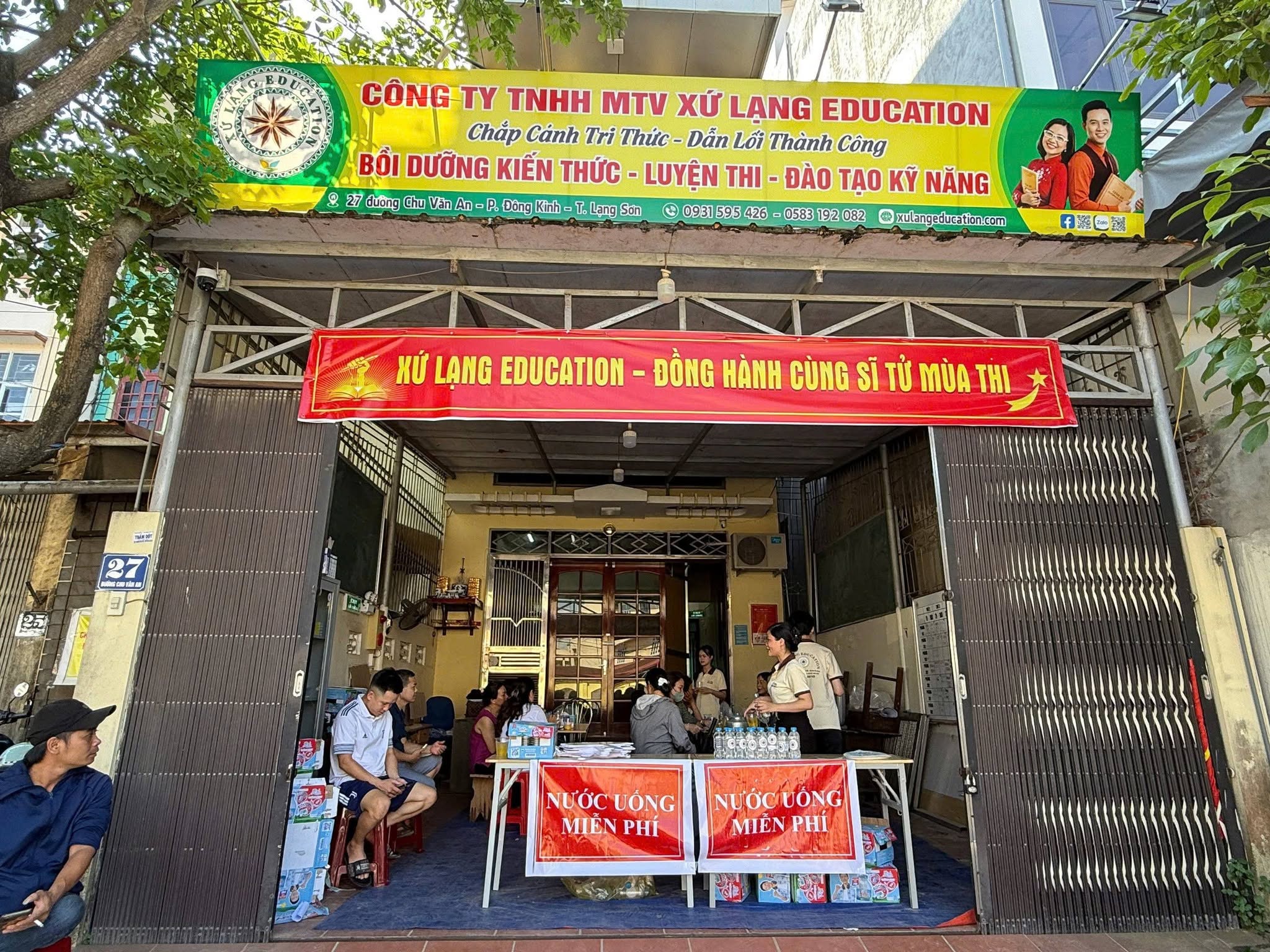 Cơ sở 1 tại số 27, đường Chu Văn An, phường Đông Kinh, Lạng Sơn