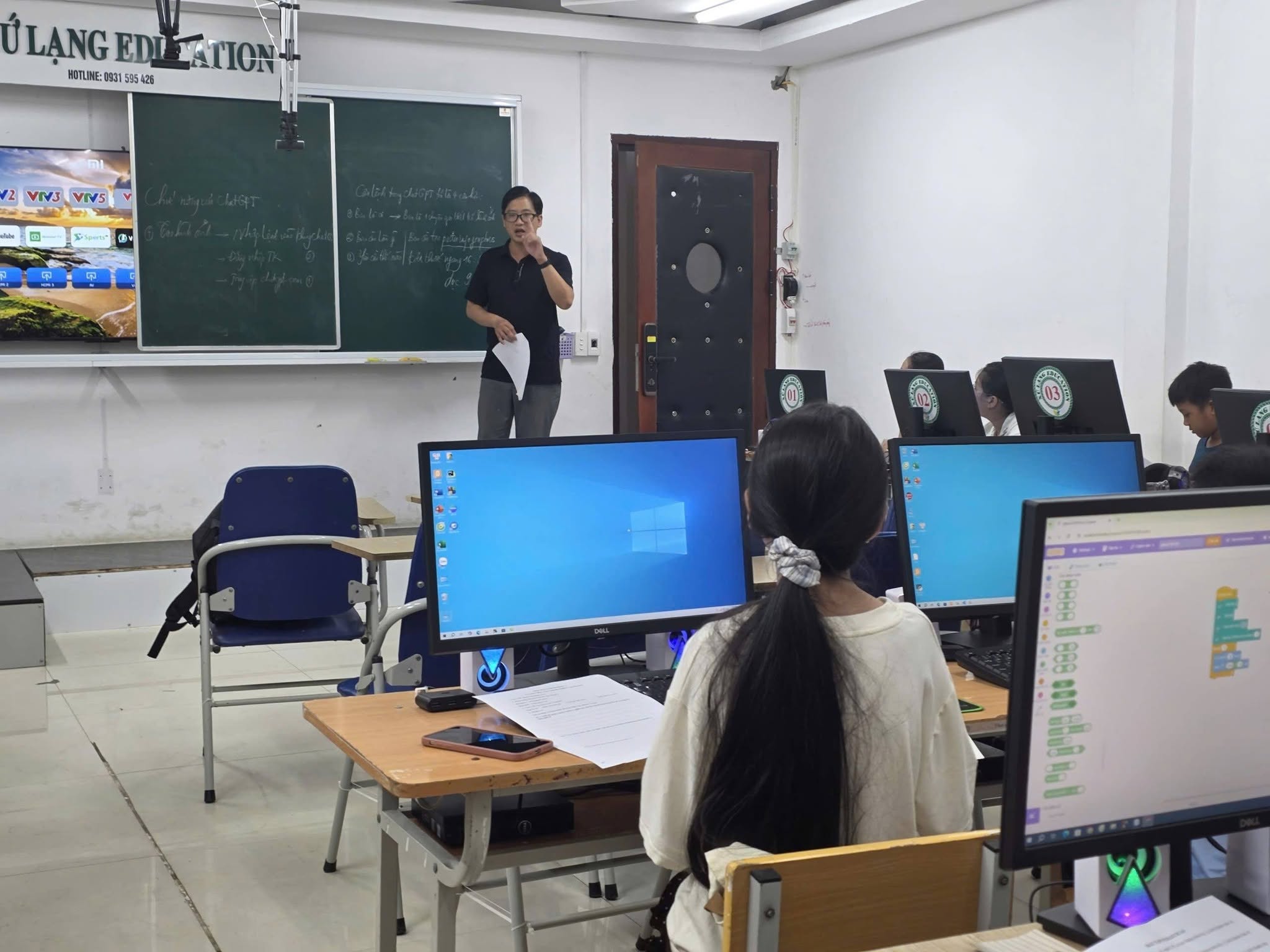 Lớp Tin học-Lập trình-Rô bốt